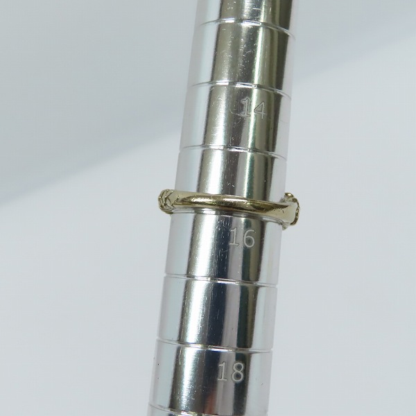 実際に弊社で買取させて頂いたBloody Mary/ブラッディマリー NUE/鵺/ぬえ リング K18 w/ダイアモンド 16号の画像 8枚目