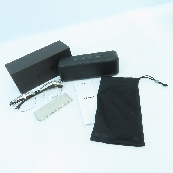 実際に弊社で買取させて頂いたic!berlin/アイシーベルリン Ricky Y アイウェア/メガネフレームの画像 8枚目