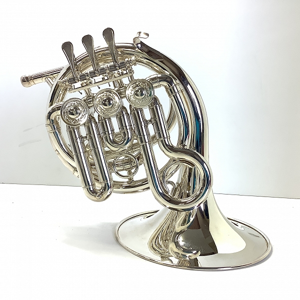 実際に弊社で買取させて頂いた★J Michael/Jマイケル PFH-550S ポケットホルン マウスピース/セミハードケース付きの画像 1枚目