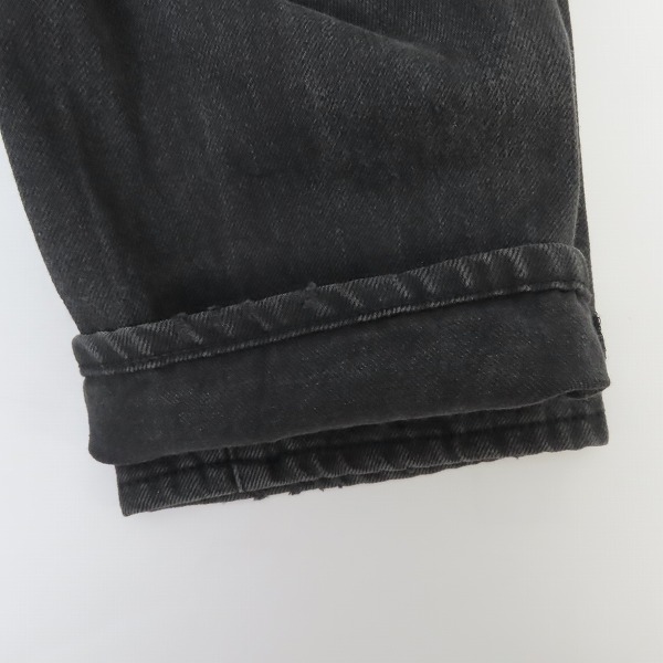 実際に弊社で買取させて頂いたCELT&COBRA/ケルト＆コブラ Lot:J9 ブラック デニムパンツ/W29L32の画像 6枚目