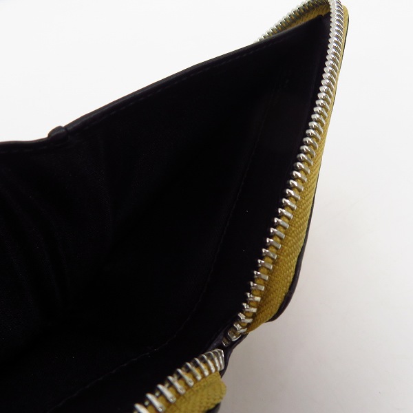 実際に弊社で買取させて頂いたLOEWE/ロエベ 20SS アナグラム スクエア ジップ コンパクト ウォレットの画像 5枚目