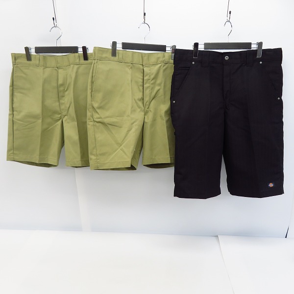 実際に弊社で買取させて頂いた【未使用】Dickies/ディッキーズ ショートパンツ/ストライプ柄ハーフパンツショーツ size：36 3点セット　