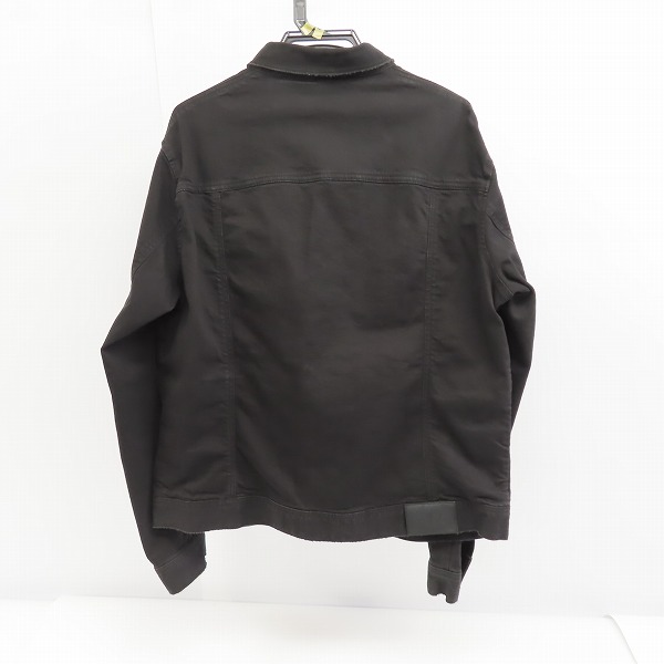 実際に弊社で買取させて頂いたARMANI EXCHANGE/アルマーニエクスチェンジ トラッカージャケット ブラック XLの画像 1枚目