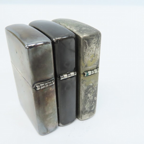 ZIPPO/ジッポー 十字架/エアフォース/自由の女神 オイルライター 3点 