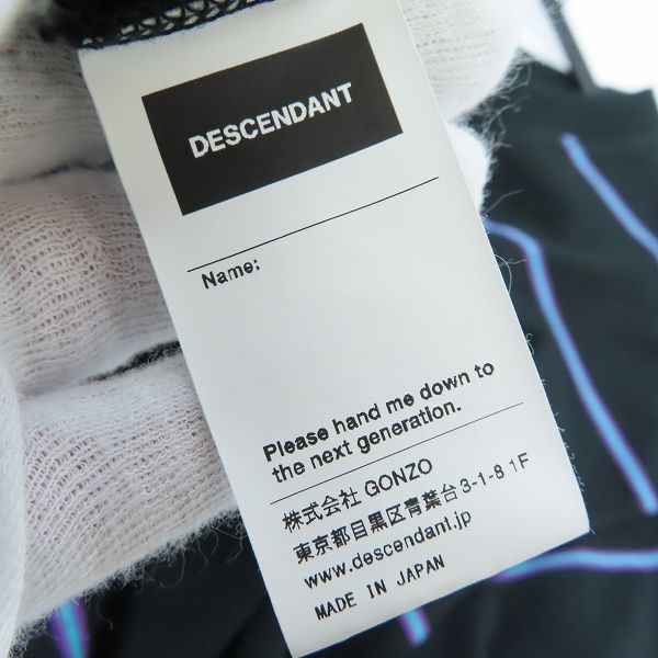 実際に弊社で買取させて頂いたDESCENDANT/ディセンダント コットン ボーダー 半袖 ポケットTシャツ/3の画像 3枚目