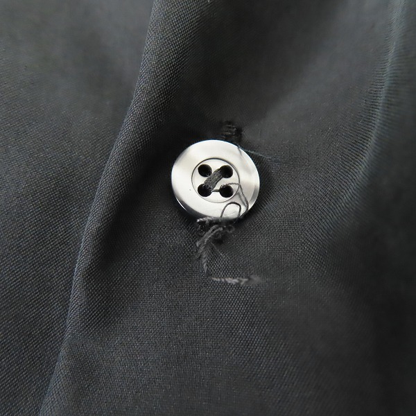 実際に弊社で買取させて頂いたHARE/ハレ バンドカラーレーヨンシャツ HA020093AA/Mの画像 6枚目