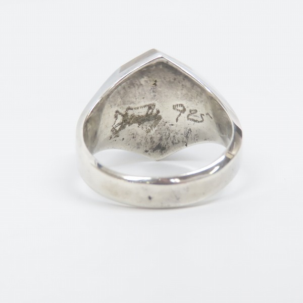 実際に弊社で買取させて頂いたSTANLEY GUESS/スタンリーゲス ウッドブロックリング 19号の画像 4枚目