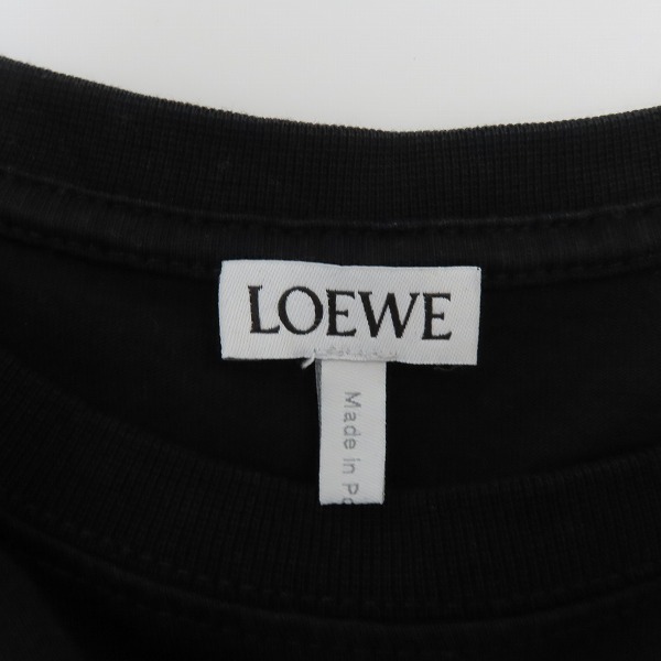 実際に弊社で買取させて頂いた【JPタグ】LOEWE/ロエベ 21SS アナグラム ロゴ刺繍 半袖/ハーフスリーブ Tシャツ/カットソー H526341XAI Size：XSの画像 2枚目