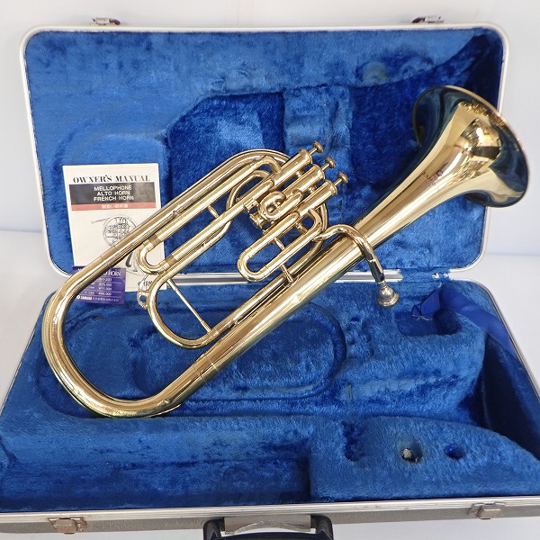 実際に弊社で買取させて頂いた★【難有り】YAMAHA/ヤマハ YAH-201/YAH201 アルトホルン ハードケース付