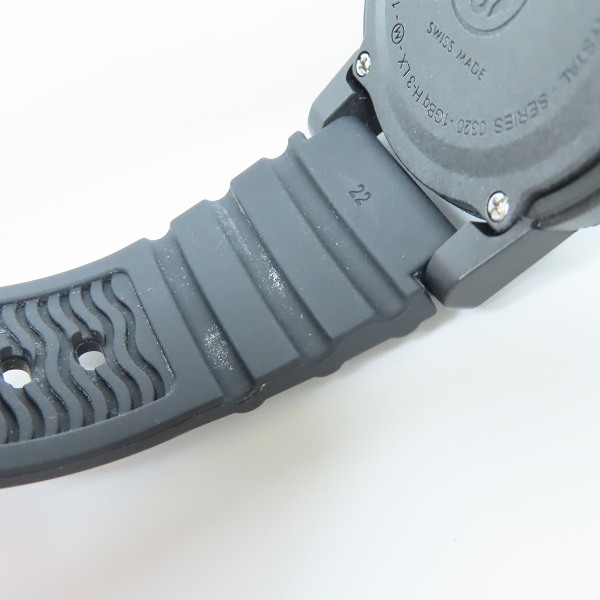 実際に弊社で買取させて頂いた【保証期間内】LUMINOX/ルミノックス Ref.0321.BO LEATHERBACK SEA TURTLE GIANT 0320 SERIESの画像 6枚目