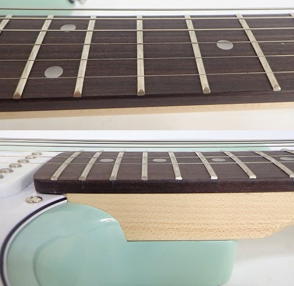 実際に弊社で買取させて頂いた★BUSKER'S/バスカーズ BST-STD ストラトキャスターType SBU ソフトケース付の画像 4枚目