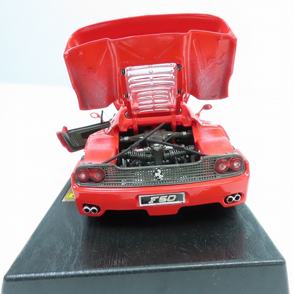 実際に弊社で買取させて頂いたMaisto/マイスト Ferrari/フェラーリ F50 1/18 レッド 1995の画像 3枚目