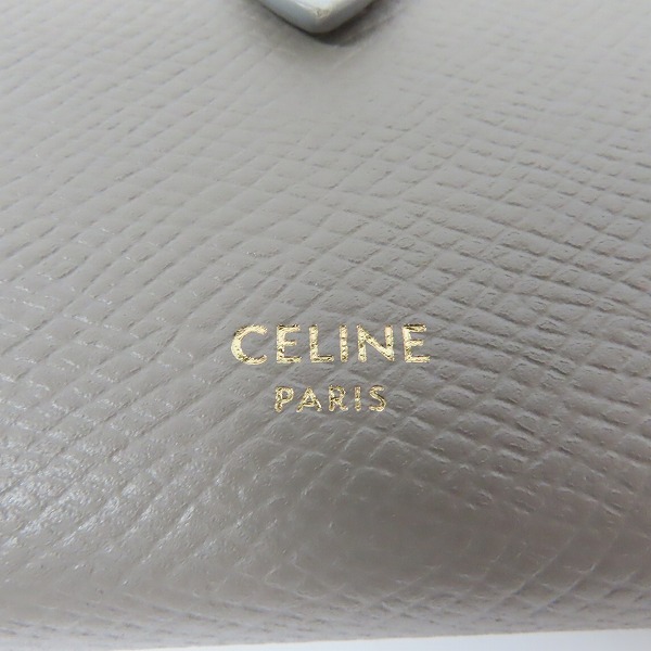 実際に弊社で買取させて頂いたCELINE/セリーヌ ミディアムストラップウォレットの画像 3枚目