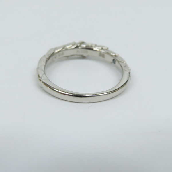 実際に弊社で買取させて頂いたBloody Mary/ブラッディマリー INSPIRIT Pt900 w/ダイアモンド リング 14号の画像 3枚目