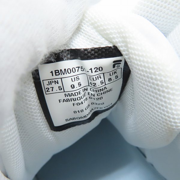 実際に弊社で買取させて頂いたFILA/フィラ GRANT HILL 3/グラントヒル3 バスケットボールシューズ F0478/27.5の画像 5枚目