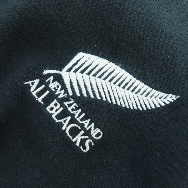 実際に弊社で買取させて頂いたcanterbury/カンタベリー ロングスリーブ ラガーシャツ NEW ZEALAND ALL BLACKS size：Mの画像 6枚目