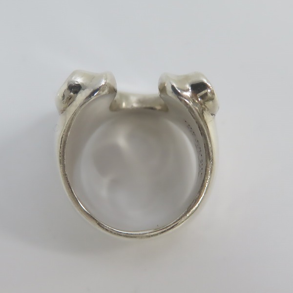 実際に弊社で買取させて頂いたTHE CRIMIE/クライミー LETTER RIBBON ホースシューリング/16号の画像 5枚目