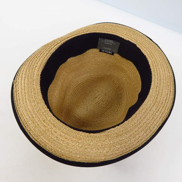 実際に弊社で買取させて頂いたCA4LA/カシラ ヘンプハット/中折れ帽 Mの画像 4枚目