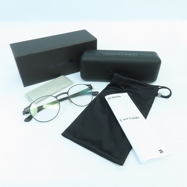 実際に弊社で買取させて頂いたic!berlin/アイシーベルリン Seonjin アイウェア/メガネフレームの画像 7枚目