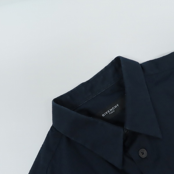 実際に弊社で買取させて頂いたGIVENCHY/ジバンシー メッシュ 長袖 ボタン シャツ/40の画像 5枚目