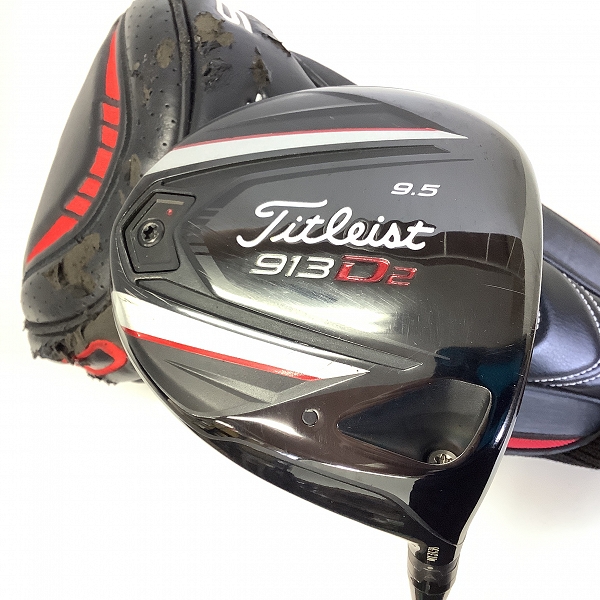 実際に弊社で買取させて頂いたTitleist/タイトリスト 913D2 ドライバー 1W/9.5° Fujikura Speedrer661 FLEX:S ヘッドカバー付き