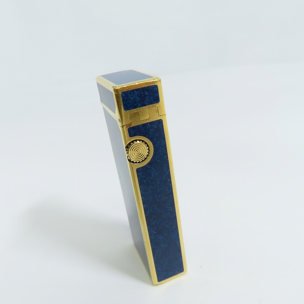 実際に弊社で買取させて頂いたdunhill/ダンヒル ローラー ガスライター ゴールド/ネイビーの画像 2枚目