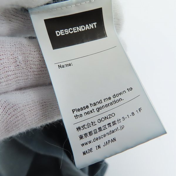 実際に弊社で買取させて頂いたDESCENDANT/ディセンダント コットン 半袖 ポケットTシャツ/3の画像 3枚目
