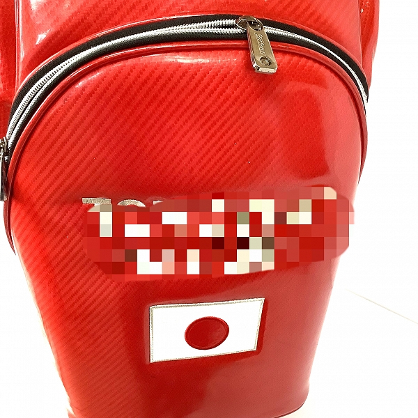 実際に弊社で買取させて頂いたTitleist/タイトリスト 884 4分割 エナメルキャディバッグの画像 7枚目