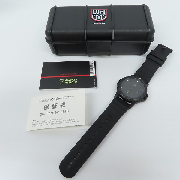 実際に弊社で買取させて頂いた【保証期間内】LUMINOX/ルミノックス Ref.0321.BO LEATHERBACK SEA TURTLE GIANT 0320 SERIESの画像 7枚目