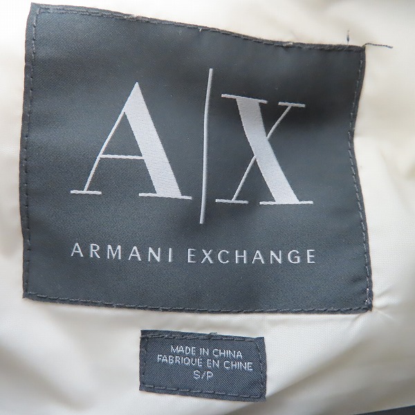 実際に弊社で買取させて頂いたARMANI EXCHANGE/アルマーニエクスチェンジ ダウンベスト 1534-11017-9304/Sの画像 2枚目