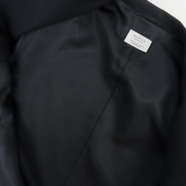 実際に弊社で買取させて頂いたEDIFICE/エディフィス ウールジャケット/パンツ セットアップ/44の画像 2枚目