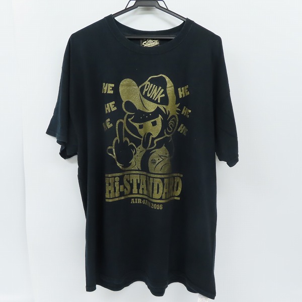 実際に弊社で買取させて頂いたHi-STANDARD/ハイスタンダード AIR JAM 2016 バンドTシャツ XL
