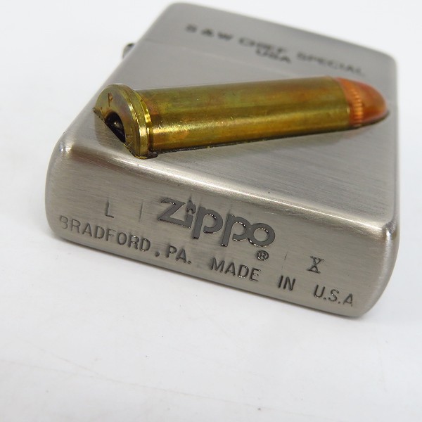 ZIPPO/ジッポー S&W CHIEF SPECIAL USA/スミス&ウェッソン 弾丸 古美 