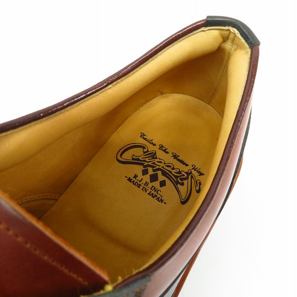 実際に弊社で買取させて頂いたFLAT HEAD/フラットヘッド/RJB L103 FLAT LOW/フラットロー コードバンシューズ size：7の画像 4枚目