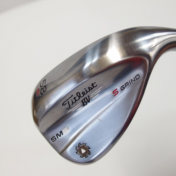 実際に弊社で買取させて頂いたTitleist/タイトリスト BV/ボーケイデザイン SM6 S GRIND 58°/10 Dynamic Gold S200