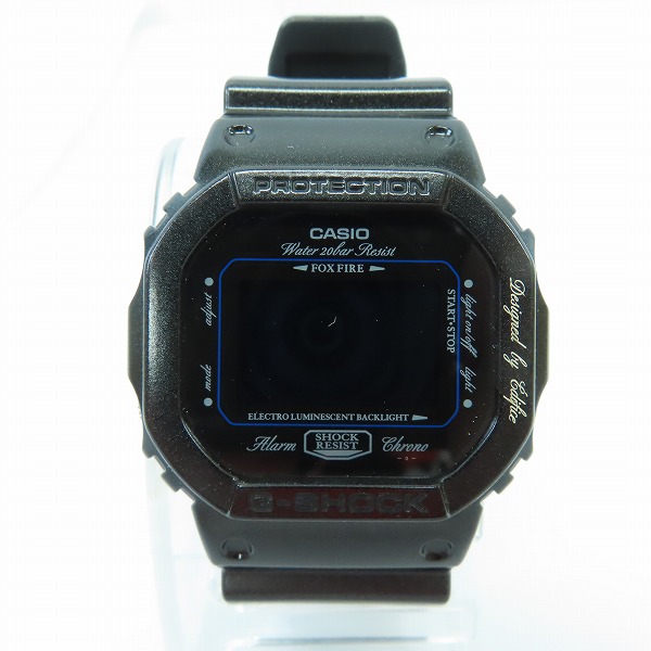 実際に弊社で買取させて頂いたG-SHOCK×EDIFICE/Gショック×エディフィス スクエアケース STRICTLY BLACK DW-5600BC-1AJR【動作未確認】