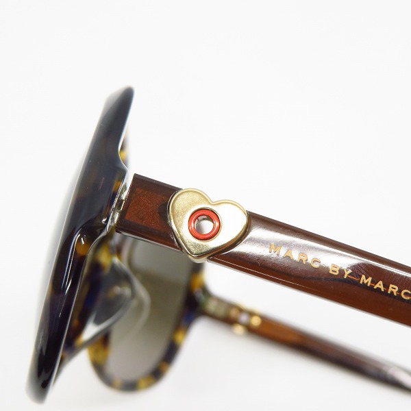 実際に弊社で買取させて頂いたMARC BY MARC JACOBS/マークバイマークジェイコブス ハートロゴ サングラス MMJ 470の画像 7枚目