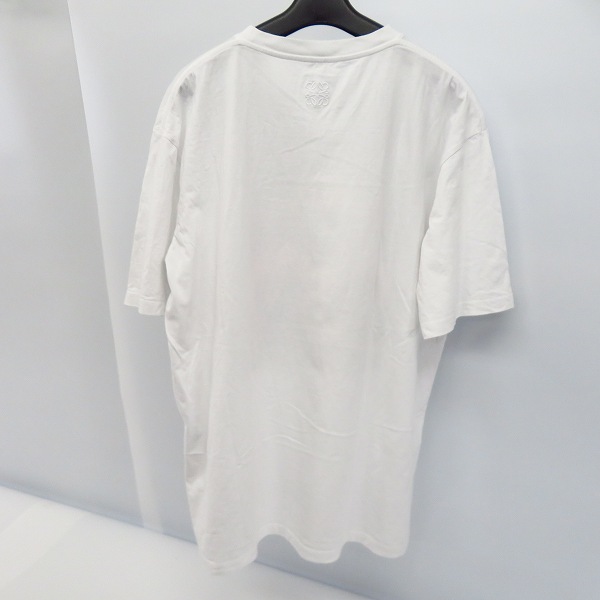 実際に弊社で買取させて頂いた【JPタグ】LOEWE/ロエベ 21FW Pansy Print/アナグラムロゴ刺繍 パンジープリントオーバーサイズTシャツ H526Y22X01/XSの画像 1枚目