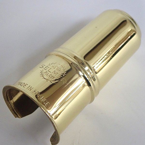 実際に弊社で買取させて頂いたSELMER/セルマー ソプラノサックス用 マウスピース S90 180 リガチャー・キャップ付きの画像 7枚目
