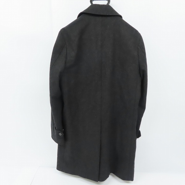 実際に弊社で買取させて頂いたEDIFICE/エディフィス ステンカラーコート チャコールグレー/46 の画像 1枚目