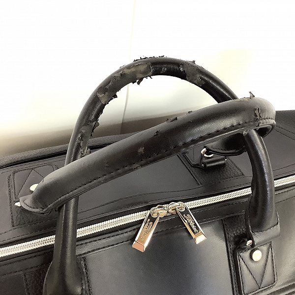 実際に弊社で買取させて頂いたTitleist/タイトリスト AJBB01 ベーシックボストンバッグ ブラックの画像 4枚目
