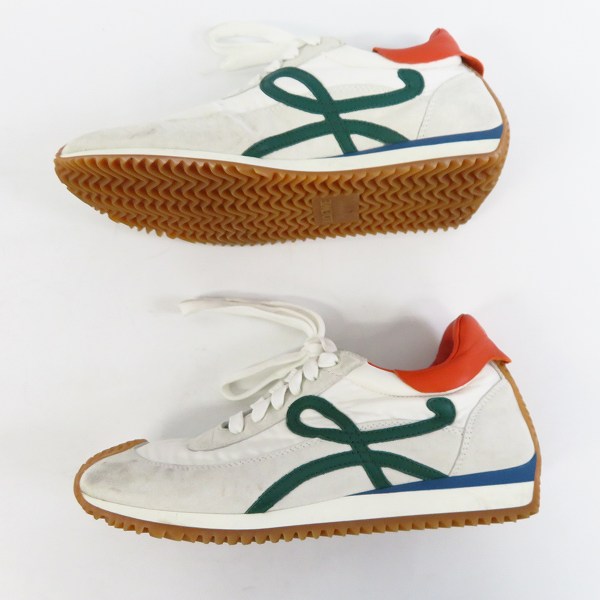 実際に弊社で買取させて頂いたLOEWE/ロエベ Flow Runner/フロー ランナー カーフ アナグラムロゴ スニーカー  40の画像 3枚目