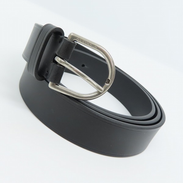 実際に弊社で買取させて頂いたBURBERRY/バーバリー レザー ベルト ブラック