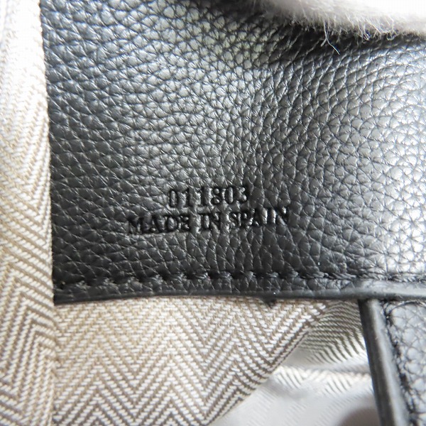 実際に弊社で買取させて頂いたLOEWE/ロエベ 3way ハンモックバッグ ブラックの画像 6枚目