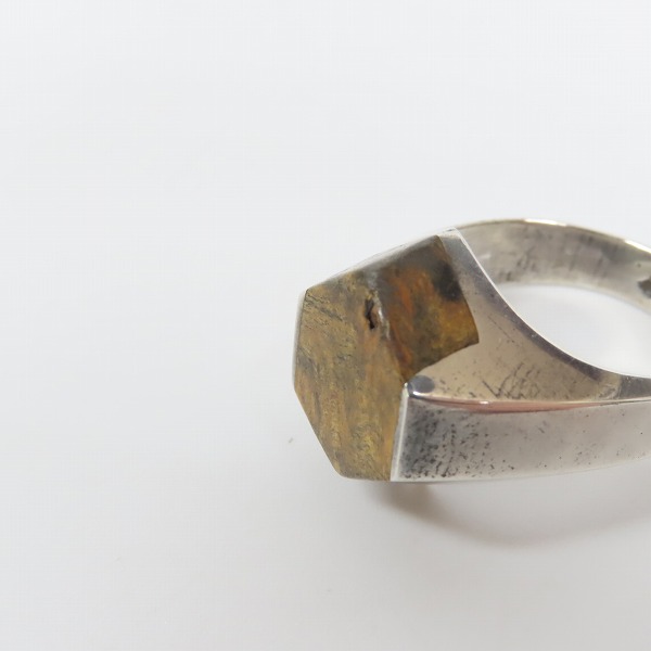 実際に弊社で買取させて頂いたSTANLEY GUESS/スタンリーゲス ウッドブロックリング 19号の画像 7枚目