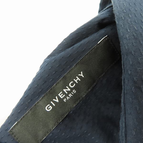 実際に弊社で買取させて頂いたGIVENCHY/ジバンシー メッシュ 長袖 ボタン シャツ/40の画像 2枚目