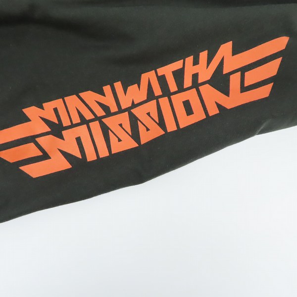 実際に弊社で買取させて頂いたMAN WITH A MISSION/マンウィズアミッション WOLF PACK 半袖 バンドTシャツ Lの画像 5枚目