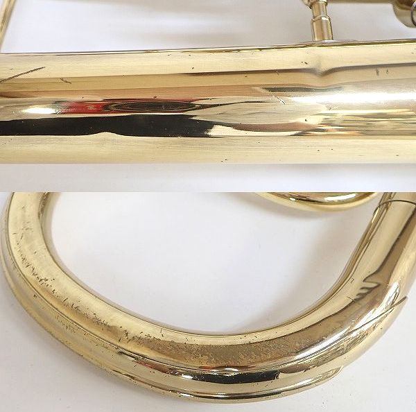 実際に弊社で買取させて頂いた★【難有り】YAMAHA/ヤマハ YAH-201/YAH201 アルトホルン ハードケース付の画像 6枚目