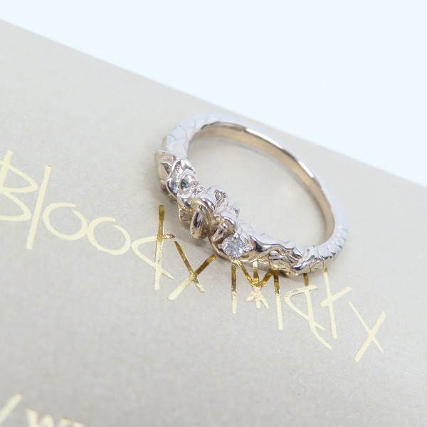 実際に弊社で買取させて頂いた【ギャラ付き】Bloody Mary/ブラッディマリー #14 NUE/鵺/ぬえ リング K18 w/ダイアモンド S/17号