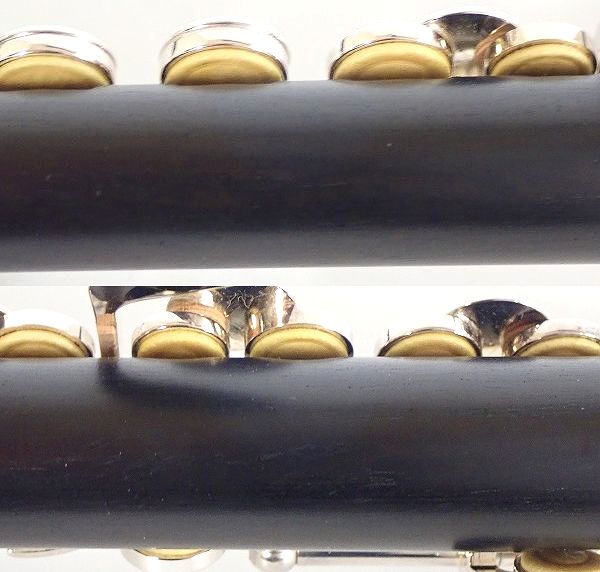 実際に弊社で買取させて頂いたYAMAHA/ヤマハ YPC-82/YPC82 ピッコロ 頭部管銀製 Eメカ付 ハードケース付の画像 7枚目